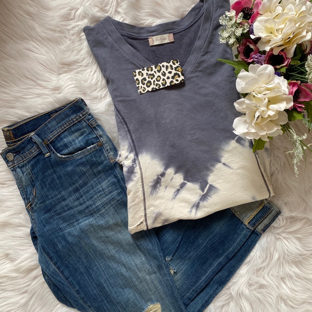 Altar’d State Bleach Tie Dye Sweater | Small